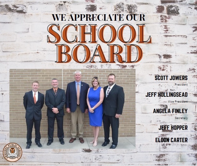 We Appreciate our School Board