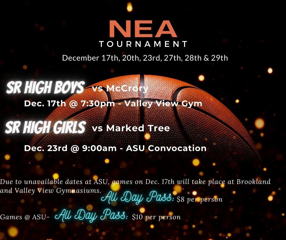NEA Basketball Tournament Information